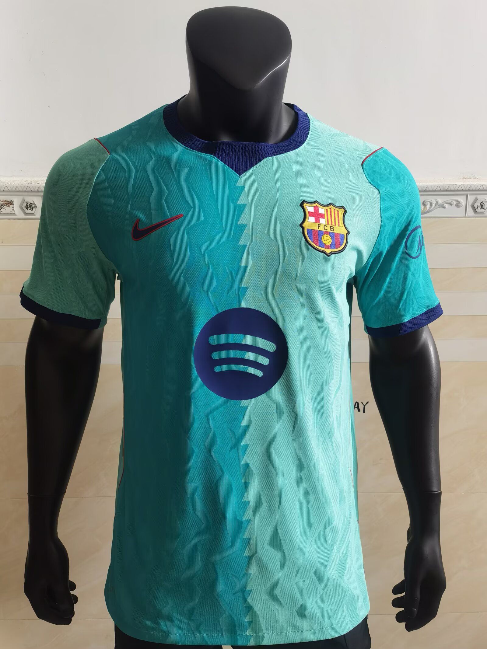 AAA Quality Barcelona 26/27 Third Green Soccer Jersey(Player)
